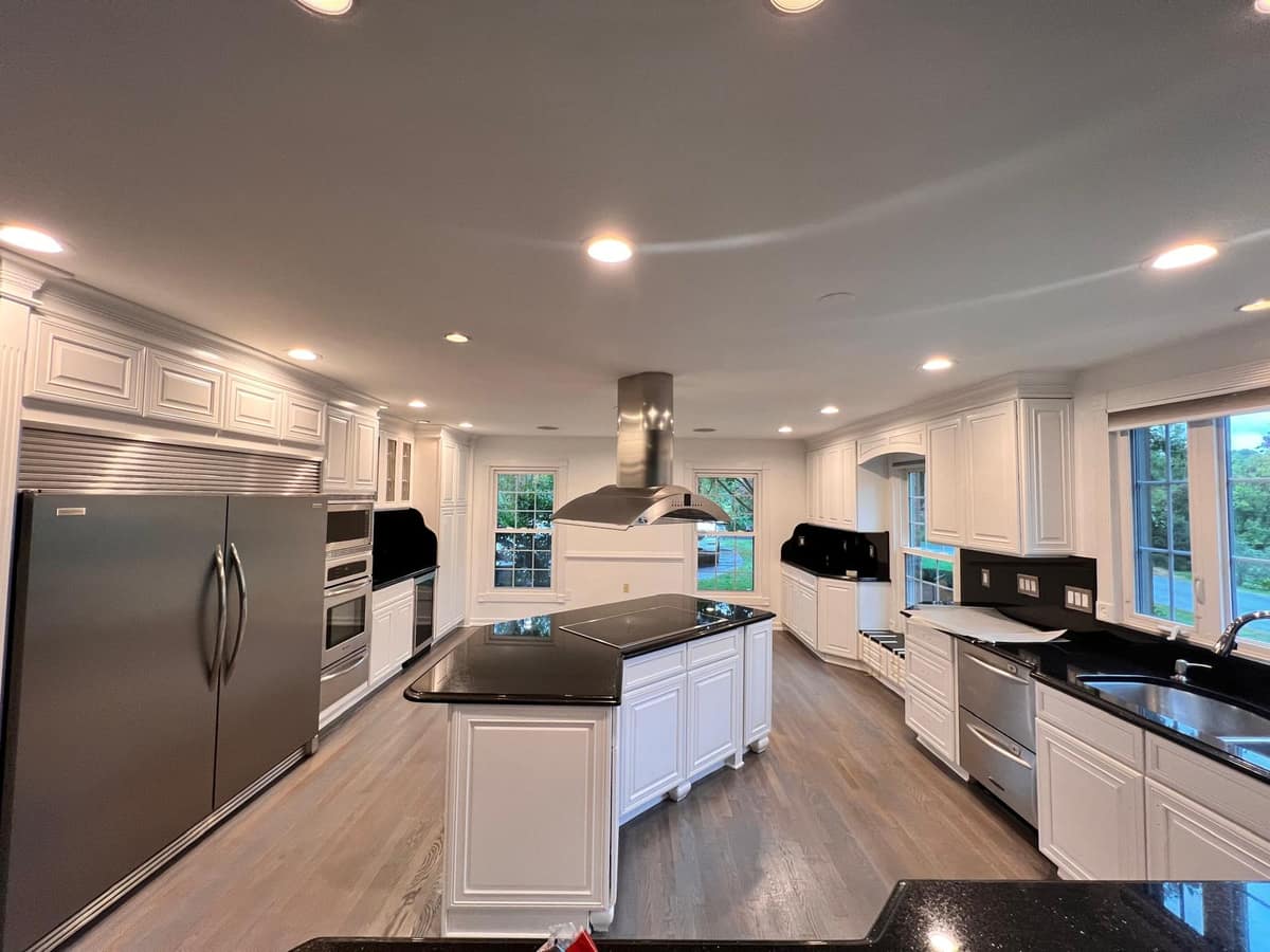 Modern kitchen remodel by ABS Building Services